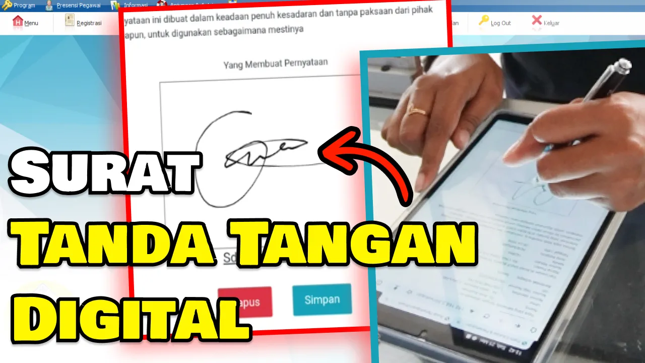 Tanda Tangan Digital - Main Image